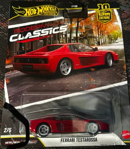 Hot Wheels Premium Ferrari Testarossa