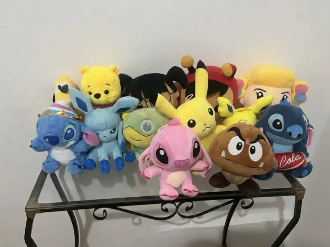 LOTE PELÚCIAS EM PERFEITO ESTADO!