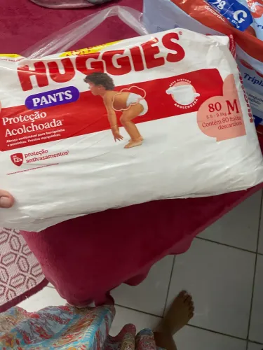 Fralda pants Huggies 