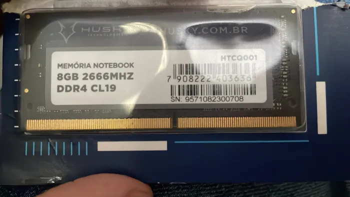 Memória ram 8G 2666