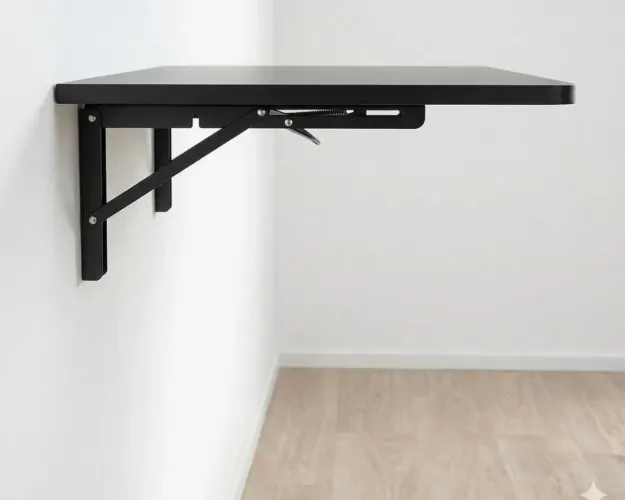 Mesa de parede dobrável