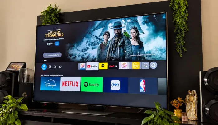 Smart TV Samsung 55" 120hz Gamer Neo QLED 4K - modelo QN55QN83B