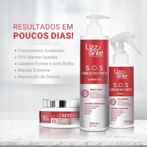S.O.S. Crescimento Lizz Ante Professional