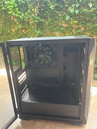 Gabinete gamer + teclado e mouse