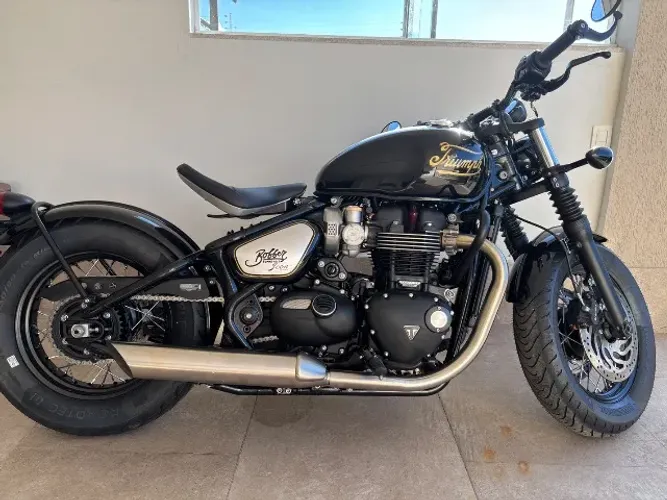 Bobber Triumph icon edition 1200cc toda original