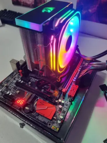 Placa mãe + Xeon 16 threads + 16gb DDR4