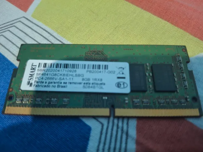 Memoria ram 8gb / notebook