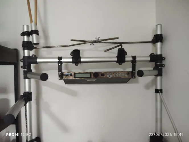 Módulo alesis dm5 + rack completo 