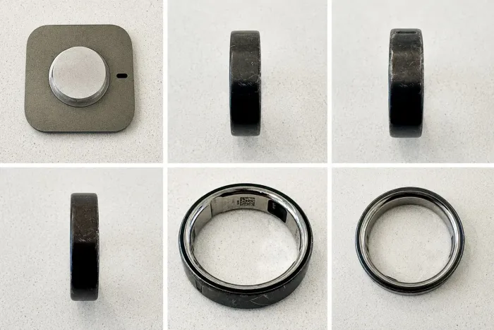 Oura Ring Gen 4 Stealth (Preto Fosco) - Tamanho 15 - Original