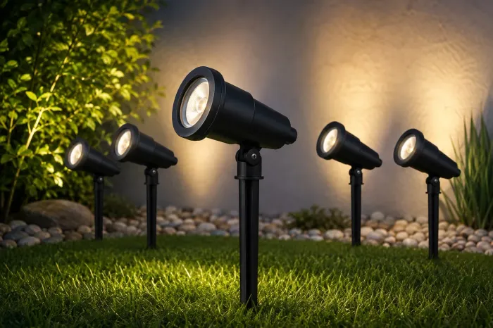 10 Espetos de iluminação Jardim