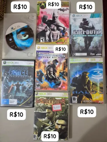 CDS Diversos XBOX 360