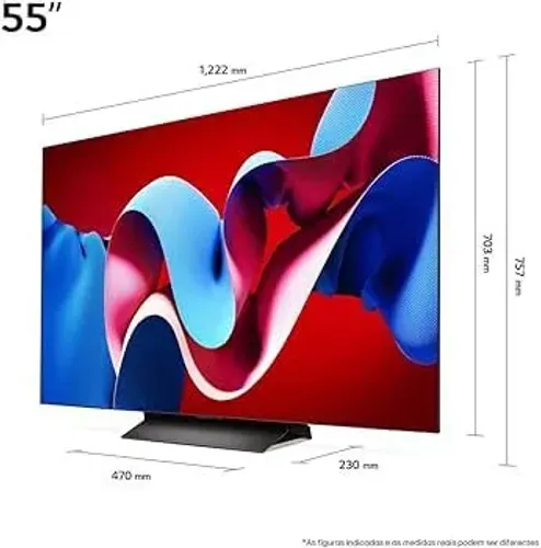 SMART TV LG OLED 4K C4 55 polegadas