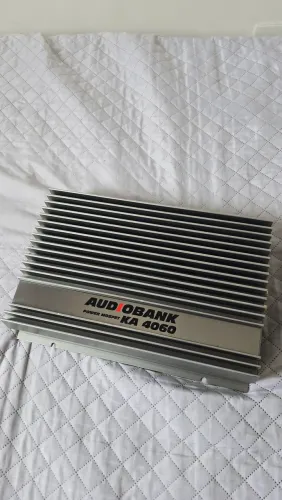 Amplificador Automotivo Audiobank KA 4060 - Qualidade Hi-Fi (RARIDADE)