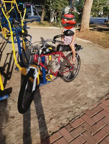 Motorizada 80cc aro 26 motor zero só 2 meses de uso