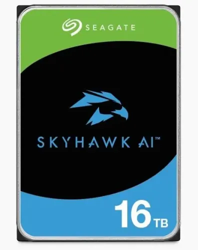 HD Seagate 16TB SkyHawk AI Surveillance 3.5" SATA 3 256MB 7200RPM - ST16000VE002