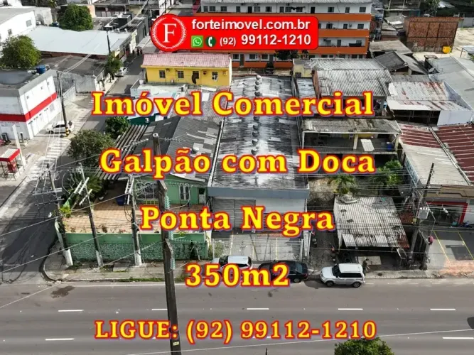 Galpão com Loja, Escritório e Doca | Avenida Coronel Teixeira | Ponta Negra