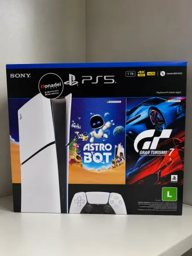 PlayStation Slim Digital Novo Lacrado | 1 Ano de Garantia