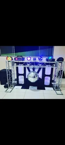 DJ som iluminação 