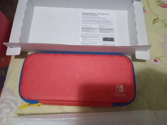 Nintendo Switch Edição Red Blue + microsd 512gb