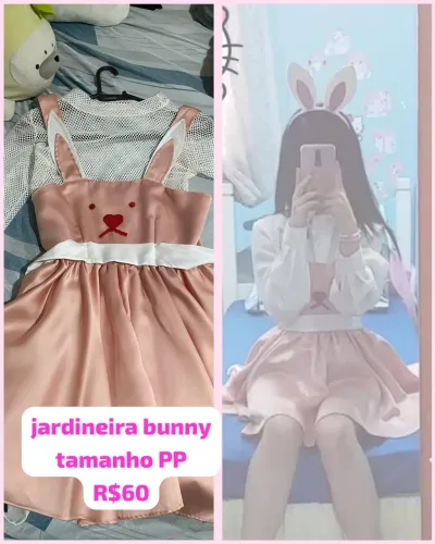jardineira coelinho PP