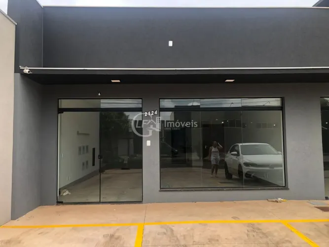 Salão Comercial para Locação em Campo Grande-MS, Bairro Carandá Bosque: 1 Sala, 1 Banheiro
