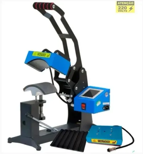 Prensa Térmica de Boné e Caneta Live - 220V