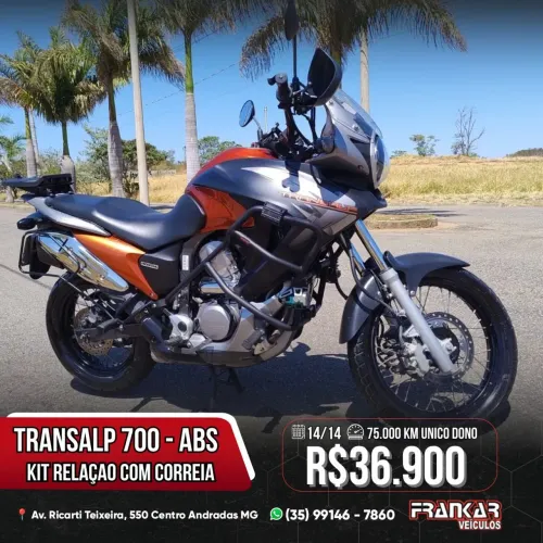 Transalp 700 ABS" 2014