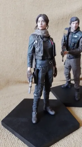 Jyn e Cassian. Action Figures Star Wars