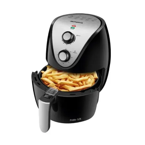 Air Fryer Mondial 3,5L Sem Óleo AF-30-I Preta