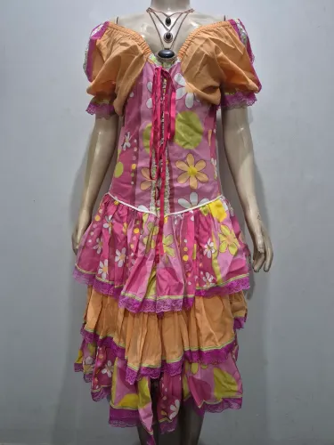 Vestido de Festa Junina Adulto
