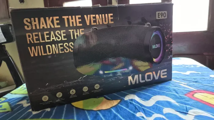 Caixa de som MLOVE E90