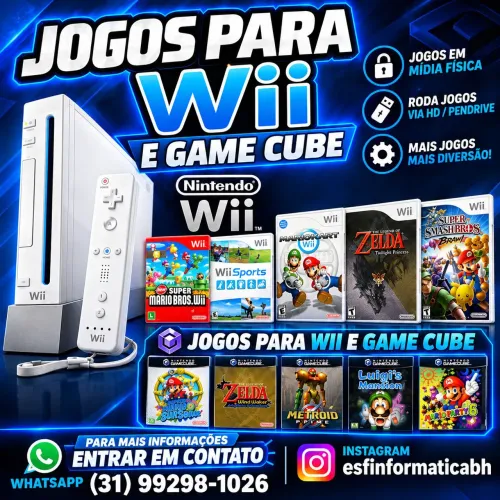 Jogos para Nintendo Wii