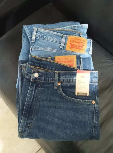 Calça jeans Levis 505 masculina tamanho 48 BR original
