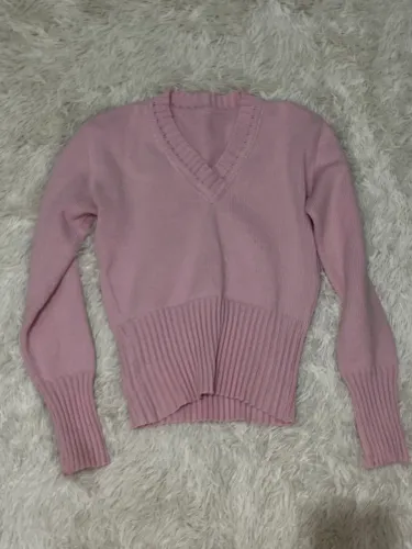 Suéter de tricô feminino