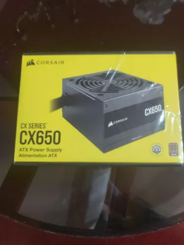 Fonte corsair 650w 80 plus bronze nova