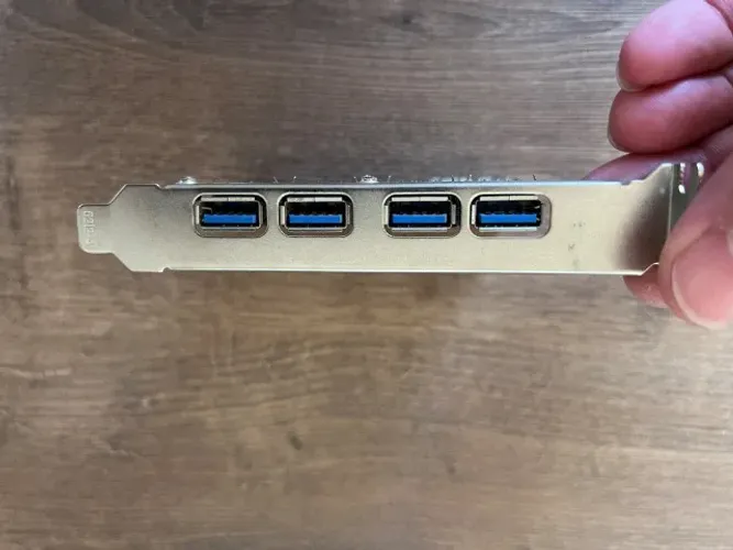 Placa PCIe portas USB 3.0 - 4 portas - 