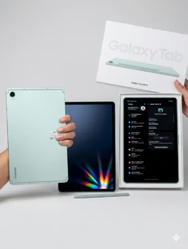Tablet S9 FE 128Gb, 6GB RAM, S Pen, Capa, Teclado incluso, Carregador original 