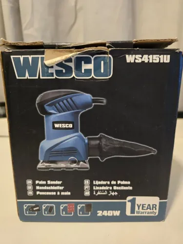 Lixadeira Palma Oscilante Profissiona Wesco Ws4151 240w 127v