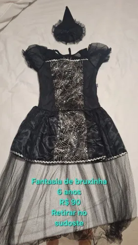 Fantasia Halloween 8 anos