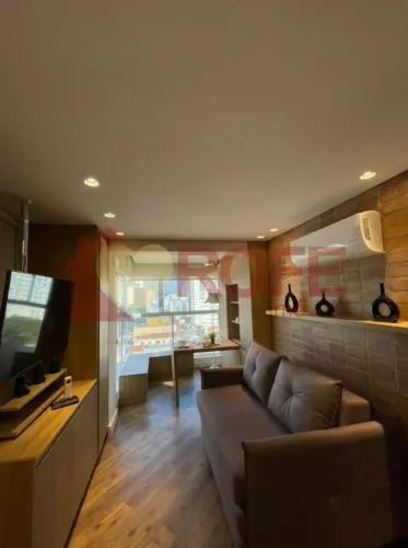 Apartamento mobiliado de 30m² a venda na Vila Madalena, 01 dormitório, 01 vaga de garagem