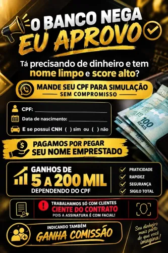 só chamar no chat, para mais informações