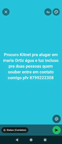 Casa pra alugar em maria Ortiz 