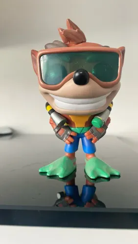Funko Pop Crash Bandicoot With Scuba Gear #421 (Original / Loose)