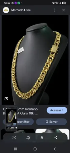 Corrente de ouro