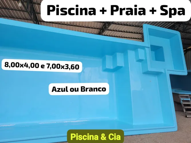 PISCINA + PRAIA +SPA