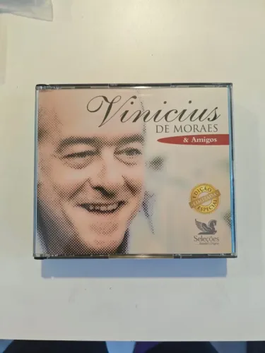 Box Vinicius de Moraes & Amigos 5 CD's - Edição Especial Limitada