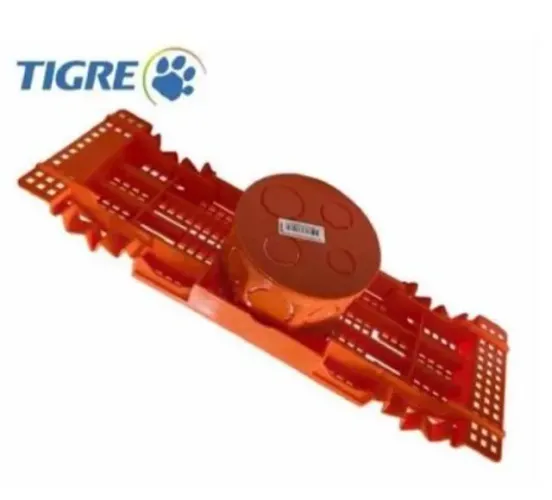 Caixa 4x4 octagonal tigre laje reforçada 