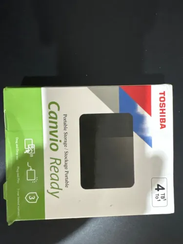HD Externo Portátil Toshiba Canvio Ready de 4 TB (modelo HDTP340xK3CA)
