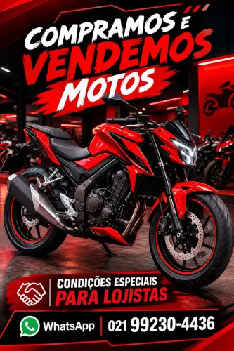 COMPRA - VENDA -TROCA - FINANCIA MOTOS ZERO KM E SEMINOVAS