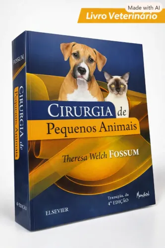 Livro Cirurgia de Pequenos Animais - Fossum
